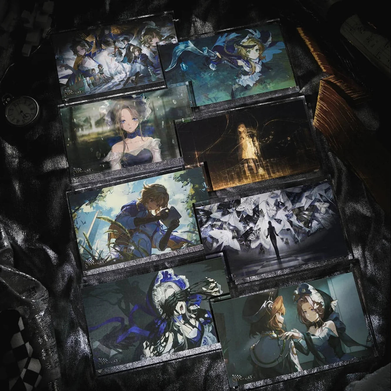 Reverse: 1999 - On Another's Sorrow Illustration Postcard Pack BLUEPOCH