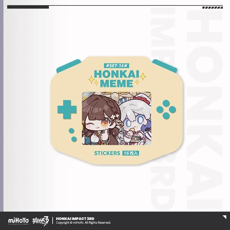Honkai Impact 3rd - HONKAI MEME Sticker Set miHoYo