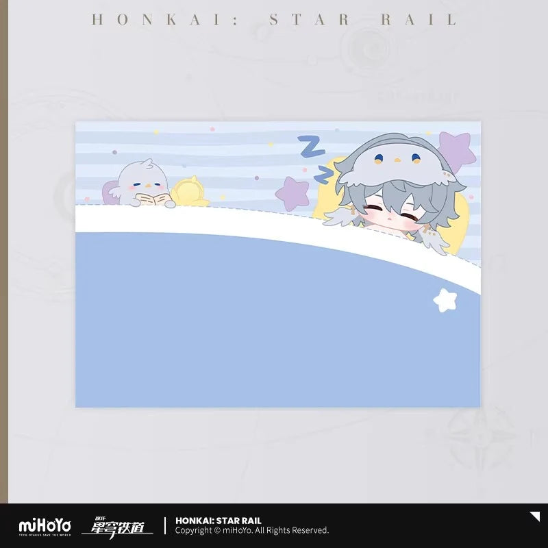 Honkai: Star Rail - Boys Dorm Chibi Home Series Coral Fleece Pillowcase miHoYo