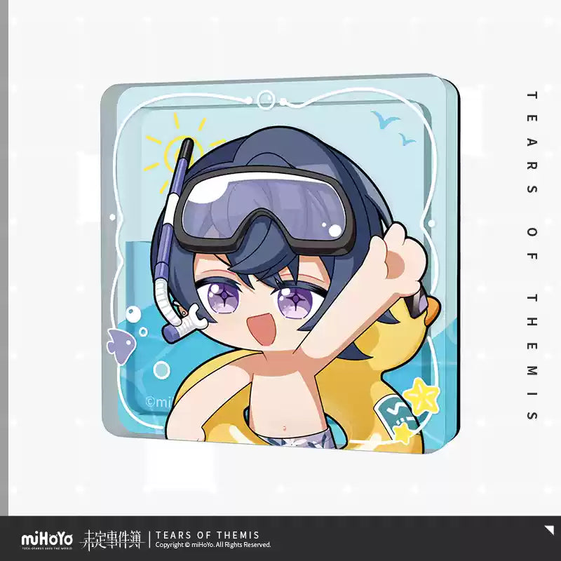 Tears of Themis - Oil-Infused Series Chibi Acrylic Fridge Magnet miHoYo