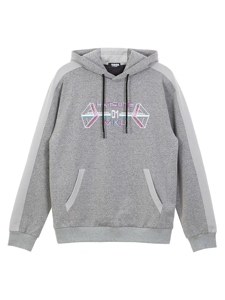 Hatsune Miku - Hatsune Miku Grey Hoodie Outerwear Moeyu