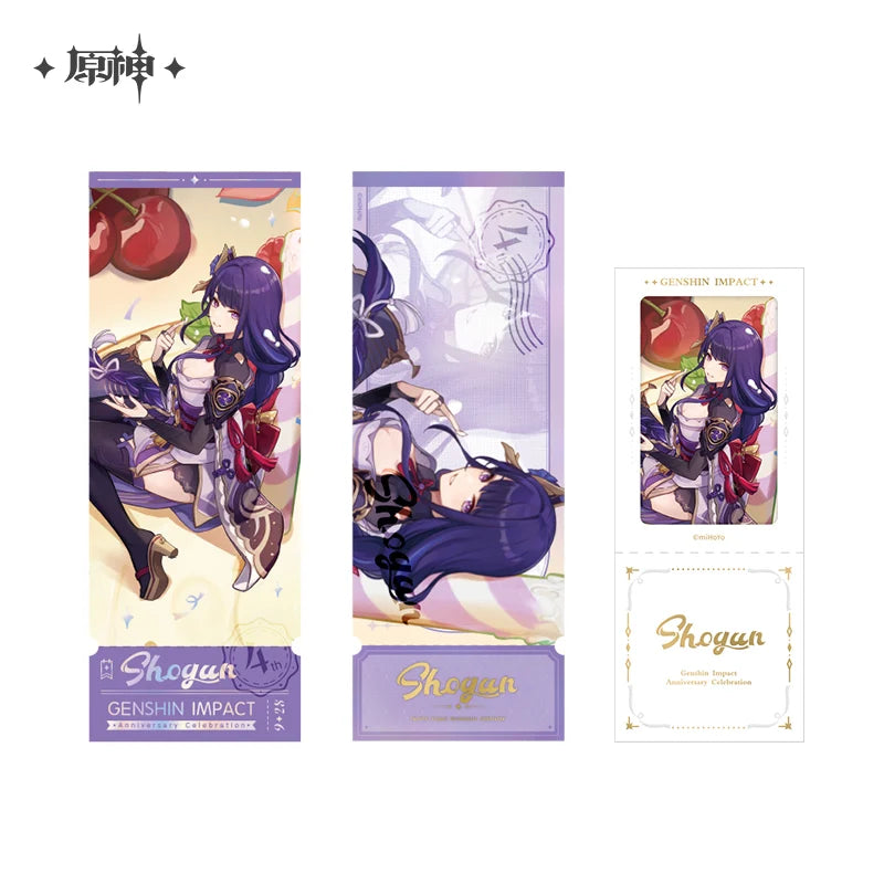 Genshin Impact - 4th Anniversary Commemorative Ticket Set miHoYo