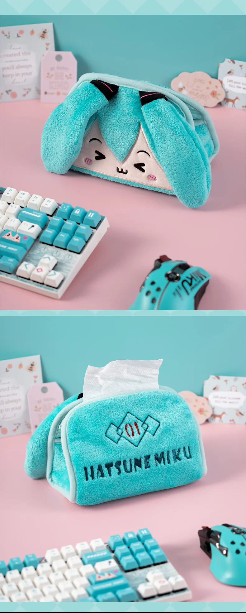 [Pre-order]Hatsune Miku - Hatsune Miku Wink Tissue Box Moeyu