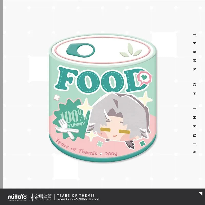 Tears of Themis - My Fur-ever Schoolmale Series Chibi Shaped Tin Badge miHoYo
