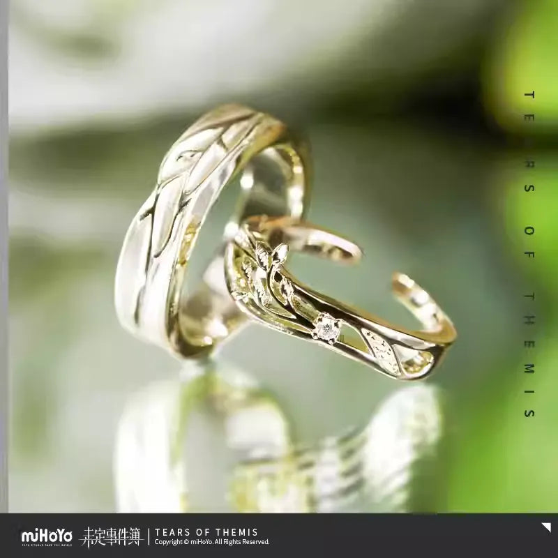 Tears of Themis - Forever Begins With You Series Aeternus & Aeterna Heartbeat Vow Couple Rings miHoYo