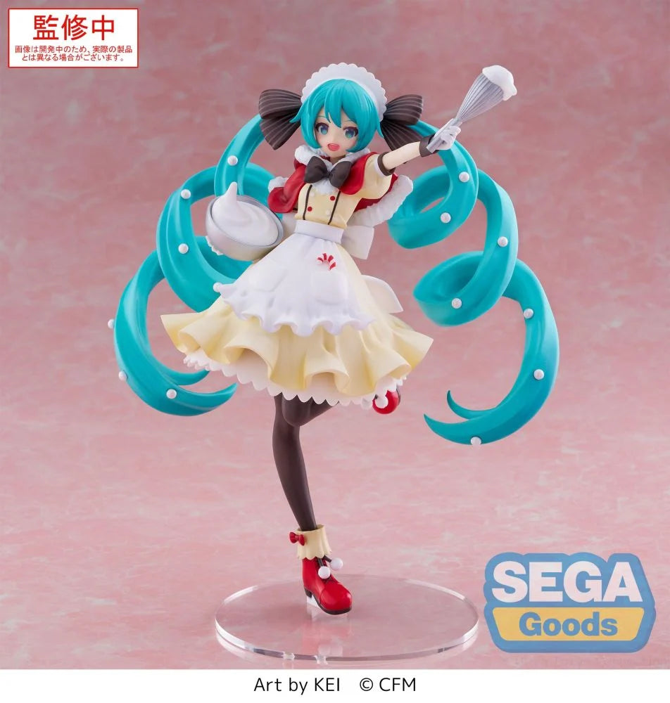 Hatsune Miku - Hatsune Miku (Christmas 2025 Ver) Luminasta Prize Figure SEGA