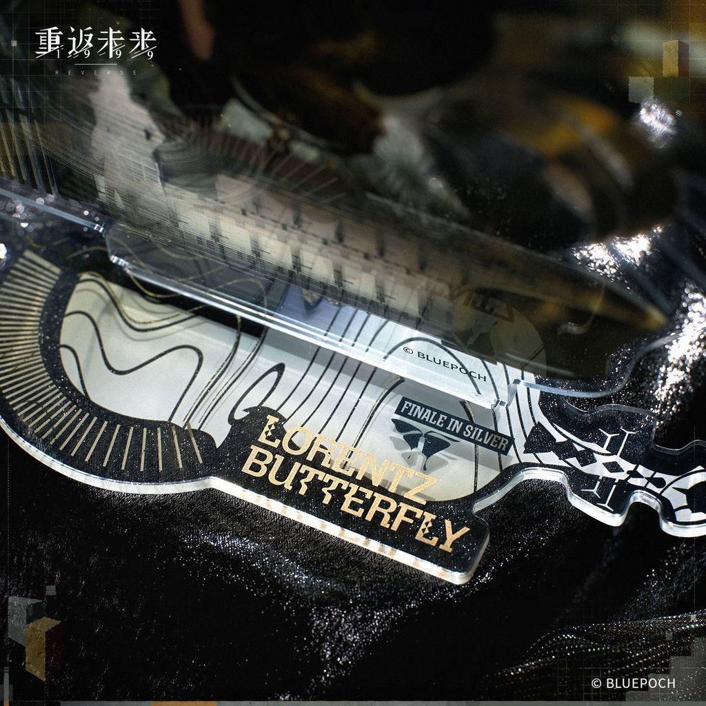 Reverse: 1999 - Lorentz Butterfly (Finale in Silver Ver.) Garment Acrylic Stand BLUEPOCH