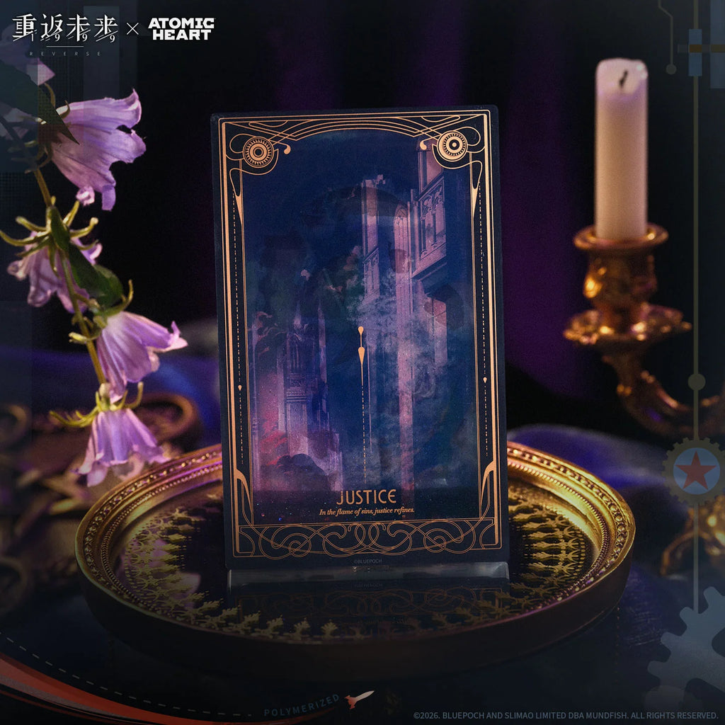 Reverse: 1999 - Sentinel (Weighing Sin and Justice Ver.) Quicksand Acrylic Block BLUEPOCH