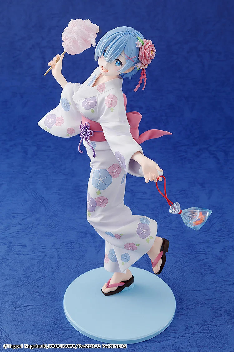 Re:ZERO Starting Life in Another World - Rem (Yukata Ver. Renewal Package Edition) 1/7 Scale Figure KADOKAWA