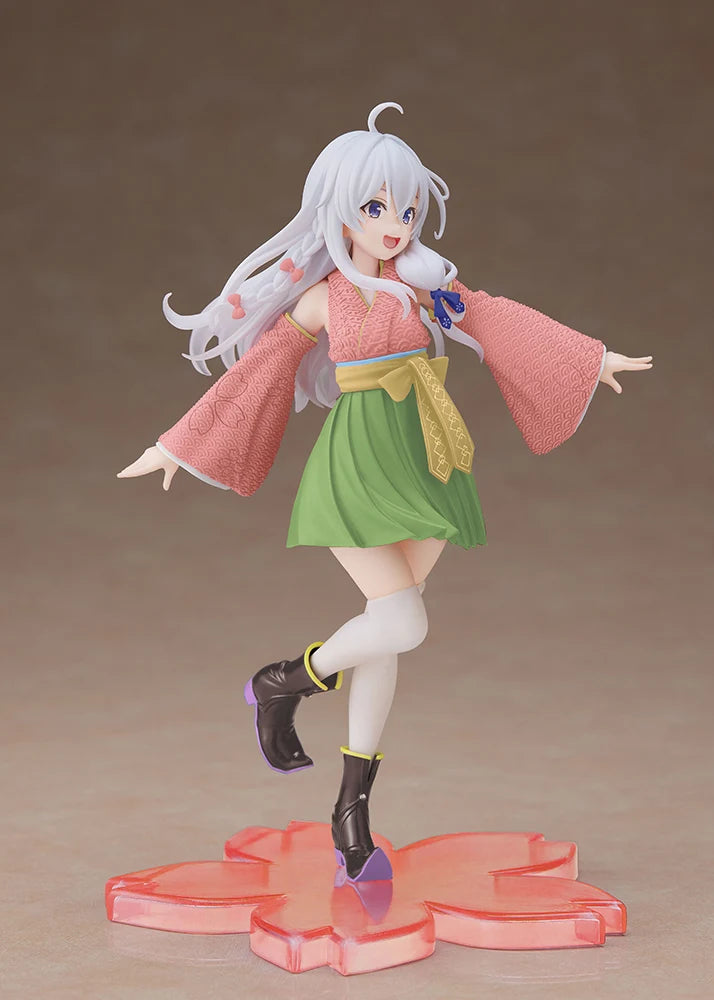 Wandering Witch: The Journey of Elaina - Elaina(Sakura Kimono Ver.) Renewal Edition Coreful Prize Figure Taito