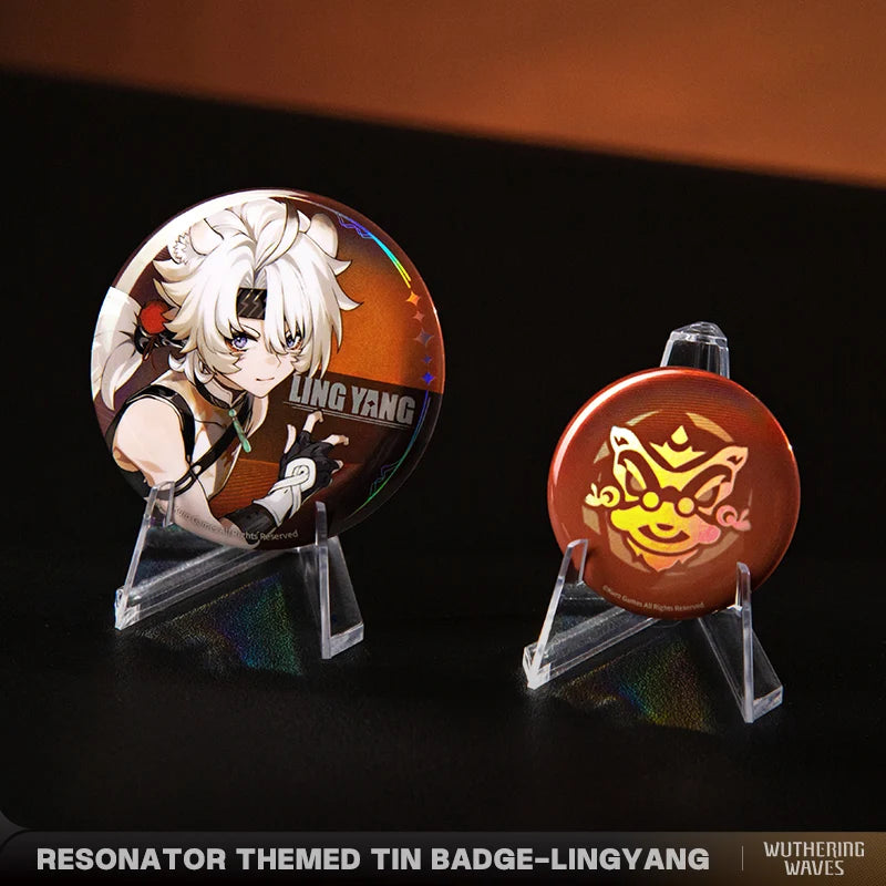 Wuthering Waves - Resonator Themed Tin Badge KURO GAMES