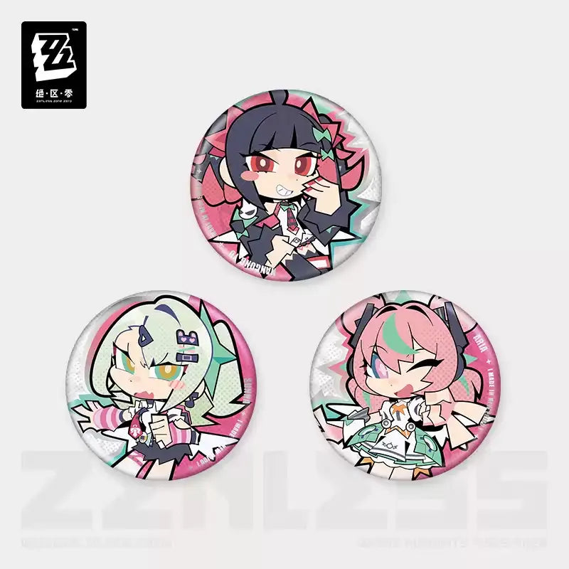 Zenless Zone Zero - Angels of Delusion Chibi Badge miHoYo