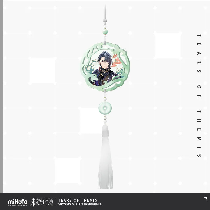 Tears of Themis - Tales of the Supernatural Series Jade Brocade Carved Acrylic Pendant miHoYo
