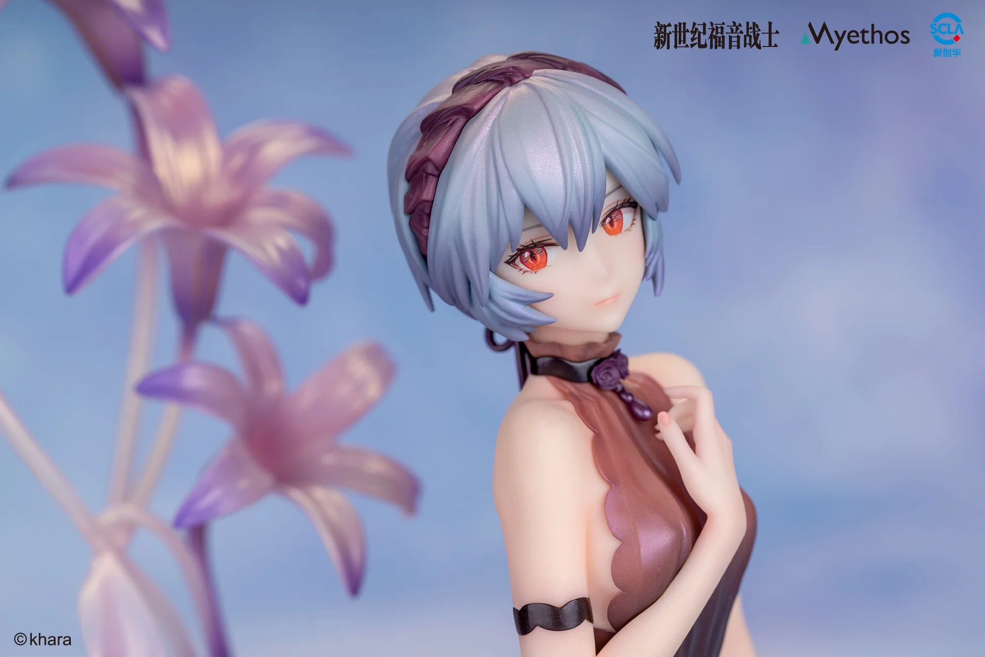 Neon Genesis Evangelion - Rei Ayanami&Asuka Shikinami Langley(Whisper of Flower Ver.) 1/7 Scale Figure Myethos