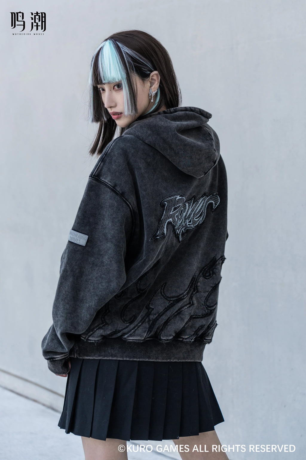 Wuthering Waves - Focused Freeze Series Rover Hoodie Karasumaya