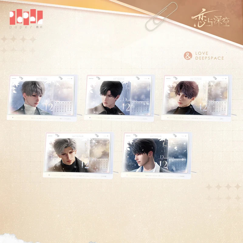 Love and Deepspace - 2026 Commemorative Desk Calendar InFold Games