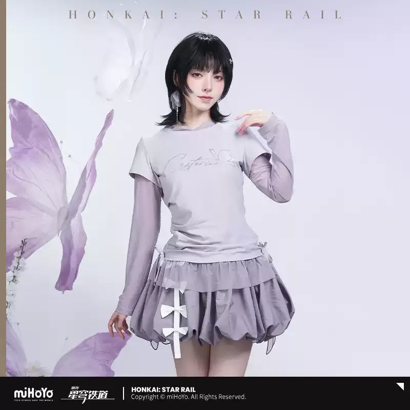Honkai: Star Rail - Castorice Impression Faux Layered T-Shirt miHoYo