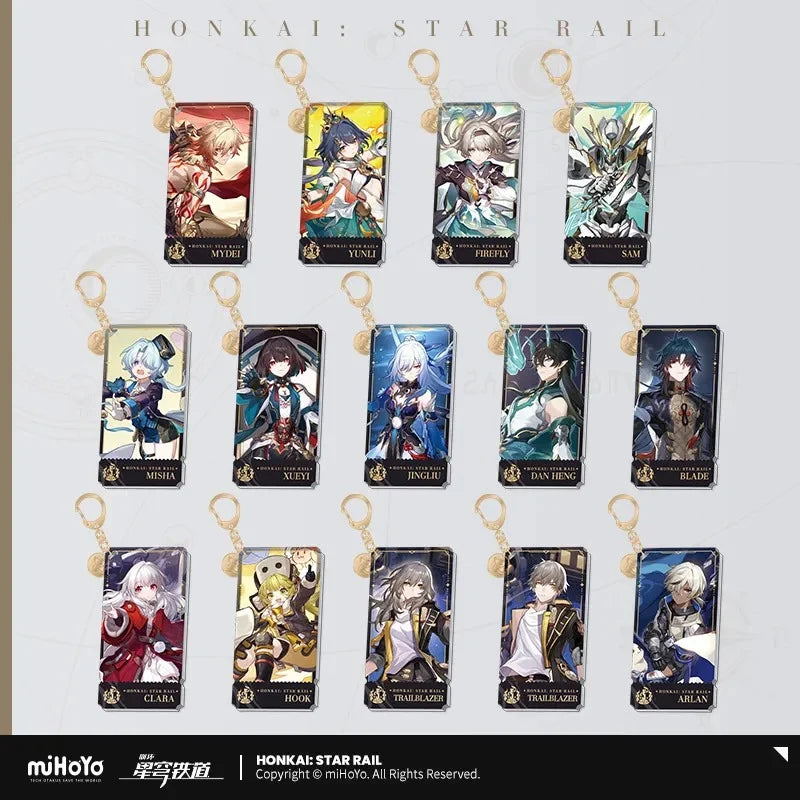 Honkai: Star Rail - The Destruction Path Character Warp Artwork Acrylic Keychain miHoYo