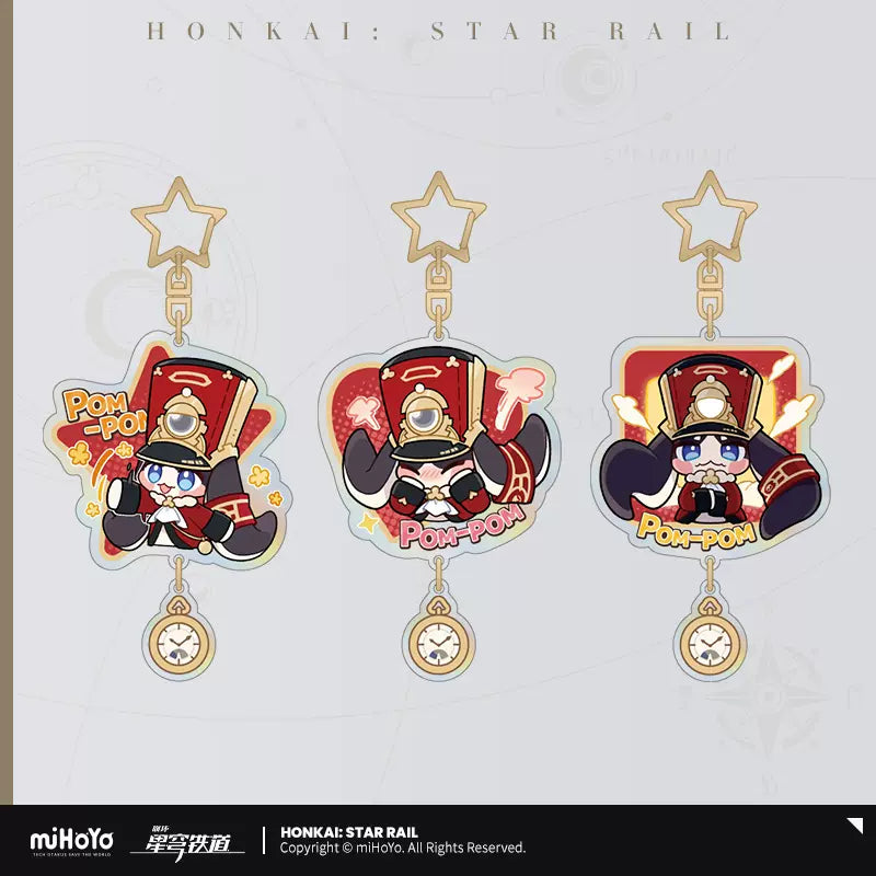 Honkai: Star Rail - Pom-Pom Gallery Sticker Keychain miHoYo
