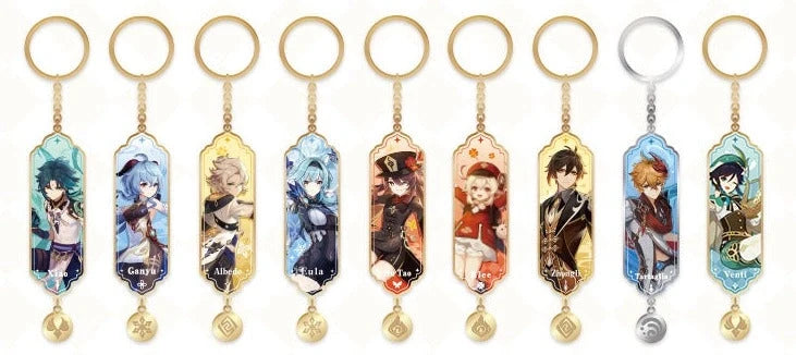Genshin Impact - Character Metal Keychain miHoYo