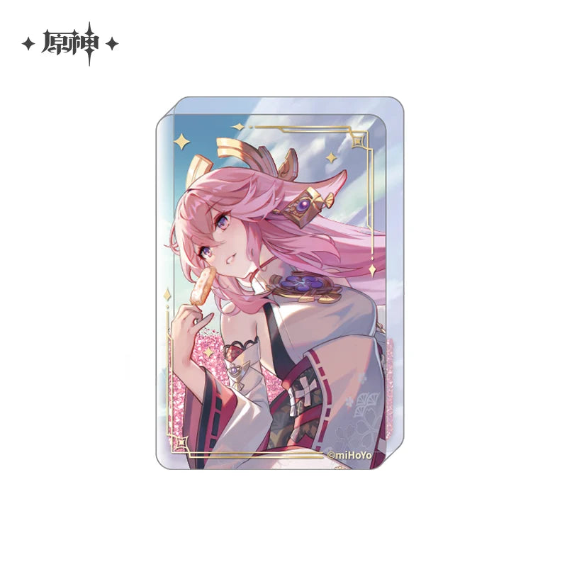 Genshin Impact - Anecdote Series Sparkly Acrylic Quicksand Blocks miHoYo