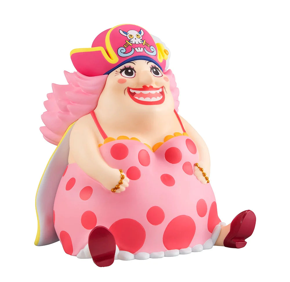 One Piece - Kaido the Beast & Big Mom Set [with gourd & semla] Mini Figure MegaHouse