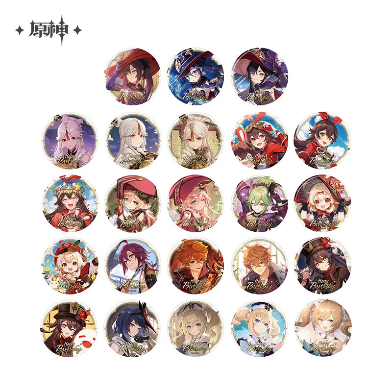 Genshin Impact - The Day of Destiny Birthday Series Badge miHoYo