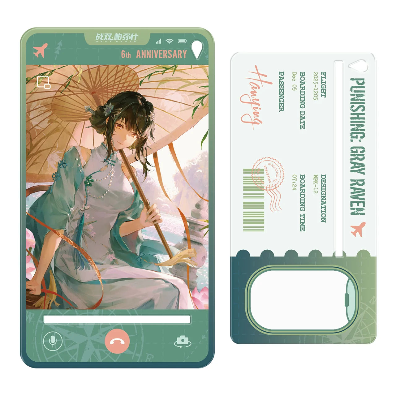 Punishing: Gray Raven - Echoes of Elsewhere 6th Anniversary Display Standee KURO GAMES
