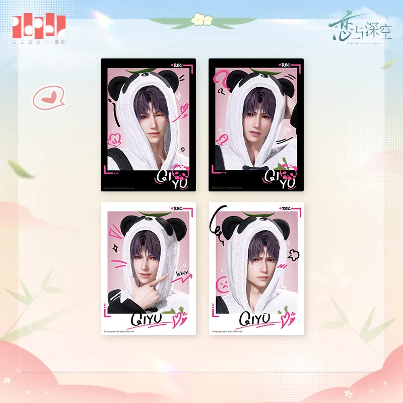 Love and Deepspace - Panda Breeze Series Polaroid Set InFold Games