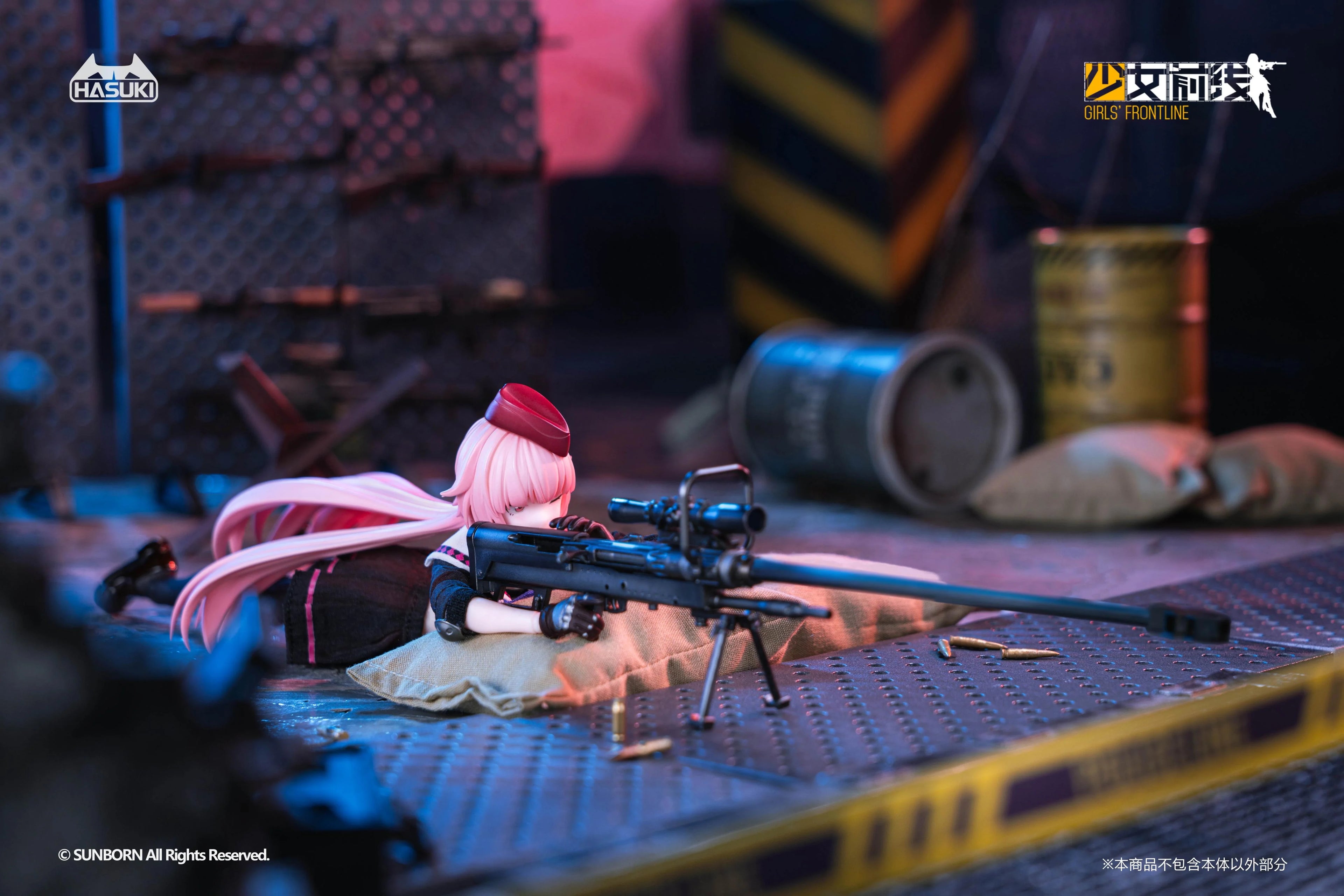 Girls' Frontline - NTW-20 Pocket Art Series 1/12 Scale Action Figure HASUKI