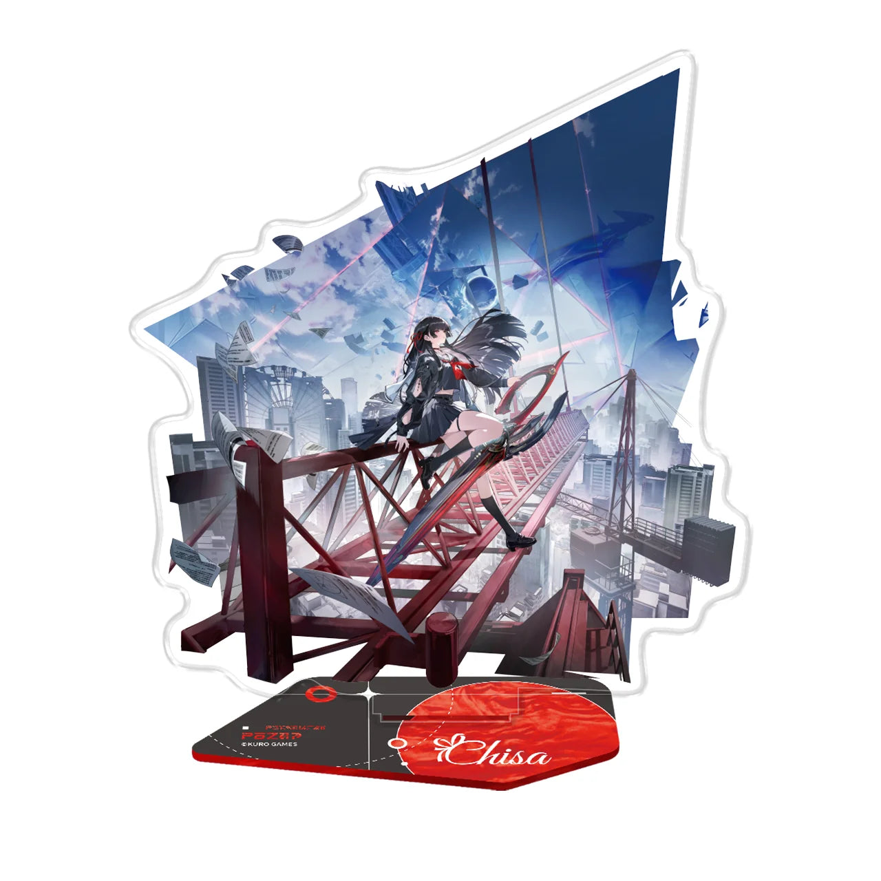Wuthering Waves - Chisa & Lynae & Mornye Resonator Themed Splash Art Standee KURO GAMES