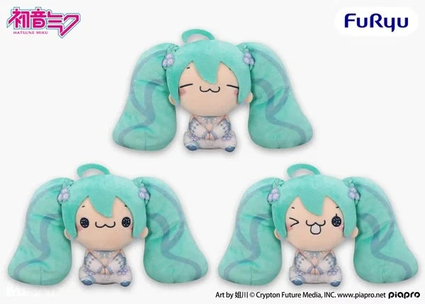 Hatsune Miku - Hatsune Miku (Nemophila Ver.) MOCHIPICO Series Plush FuRyu Corporation