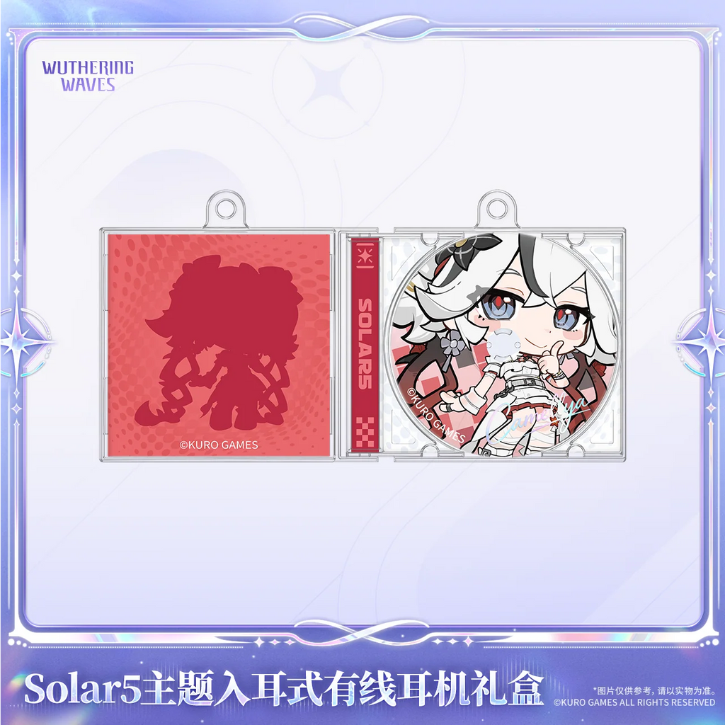 Wuthering Waves - Camellya Solar5 Themed Wired In-Ear Earbuds Gift Box KURO GAMES