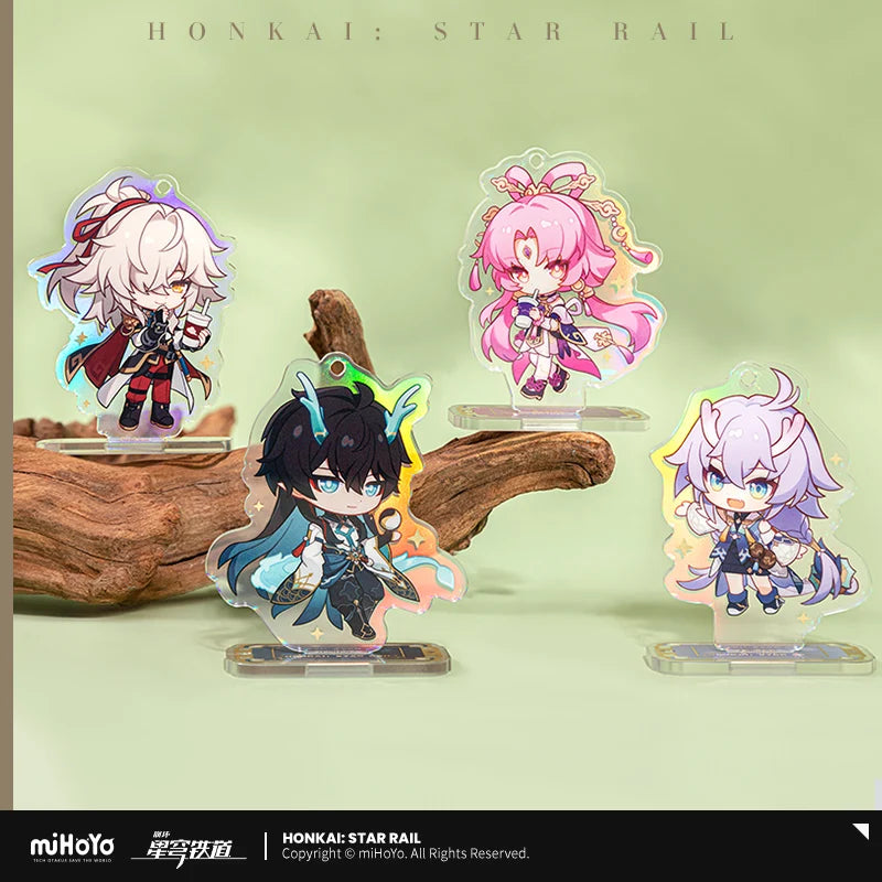 Honkai: Star Rail - Express Travel Notes Acrylic Keychian miHoYo