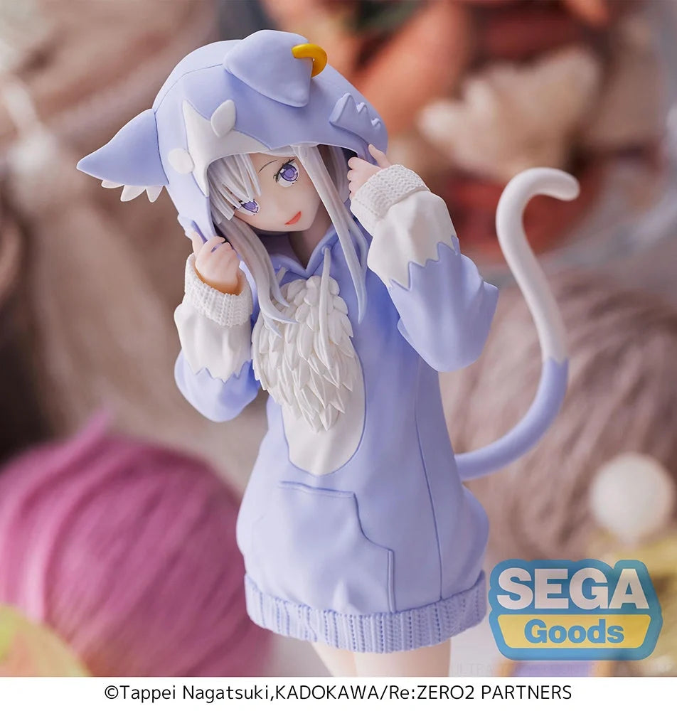 Re:ZERO -Starting Life in Another World - Emilia(Mofumofu Pack Ver.) Luminasta Prize Figure SEGA