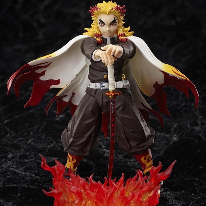 Demon Slayer: Kimetsu no Yaiba - The Movie: Mugen Train - Kyojuro Rengoku [BUZZmod.] 1/12 Scale Figure