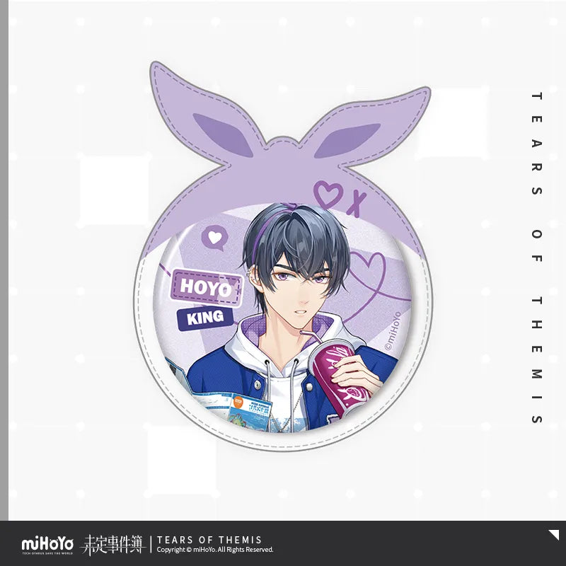 Tears of Themis - HoHo Luck Series Badge & Protective Case Set miHoYo