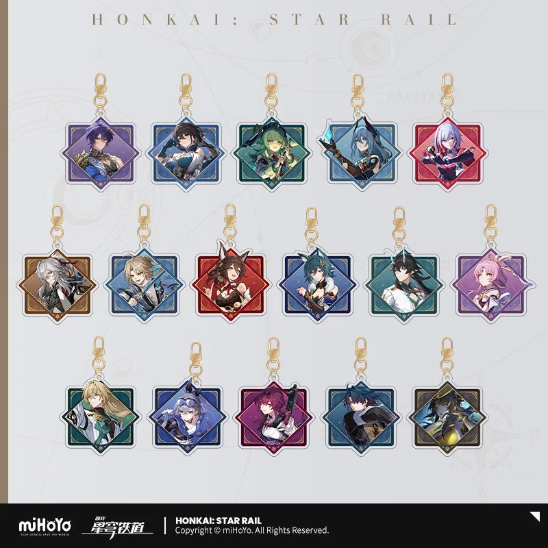 Honkai: Star Rail - Interstellar Journey Series Acrylic Keychain miHoYo