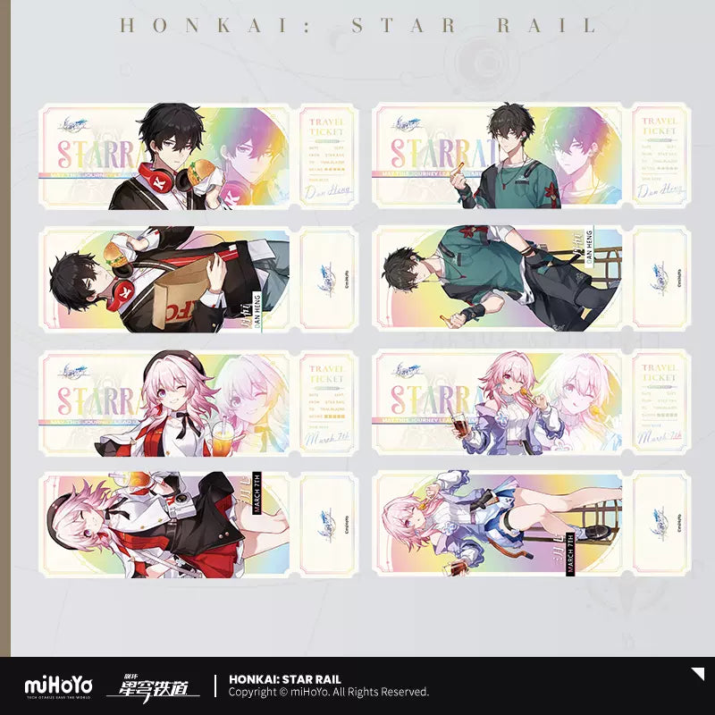 Honkai: Star Rail - Time to Feast Series Commemorative Laser Ticket miHoYo