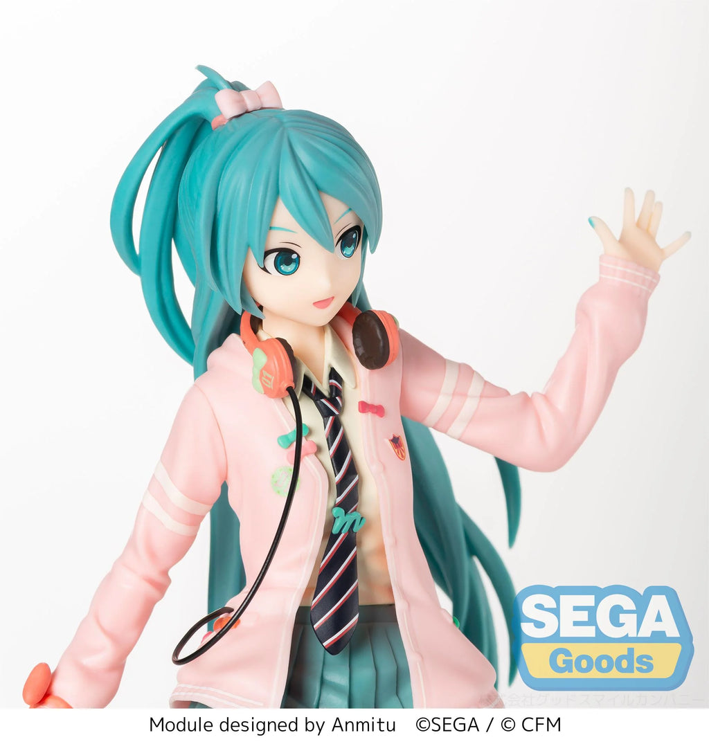 Hatsune Miku - Hatsune Miku (Ribbon Girl Ver.) Prize Figure SEGA