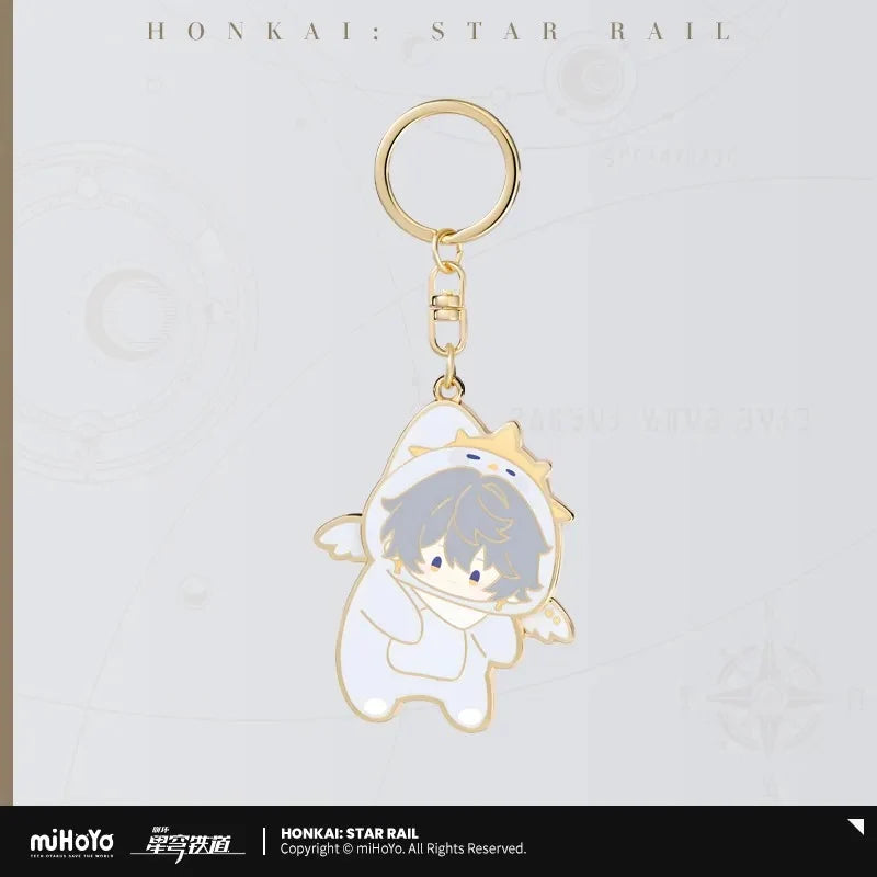 Honkai: Star Rail - Boys Dorm Series Chibi Metal Keychain miHoYo