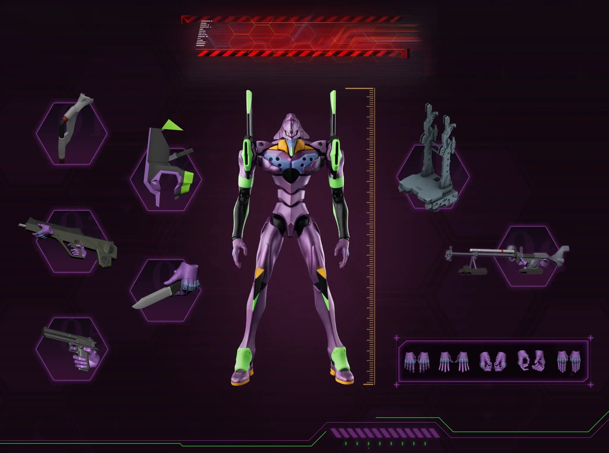 Evangelion - Test Type-01 ( TV ver.) Legend Edition Plastic Model Kit Blokees