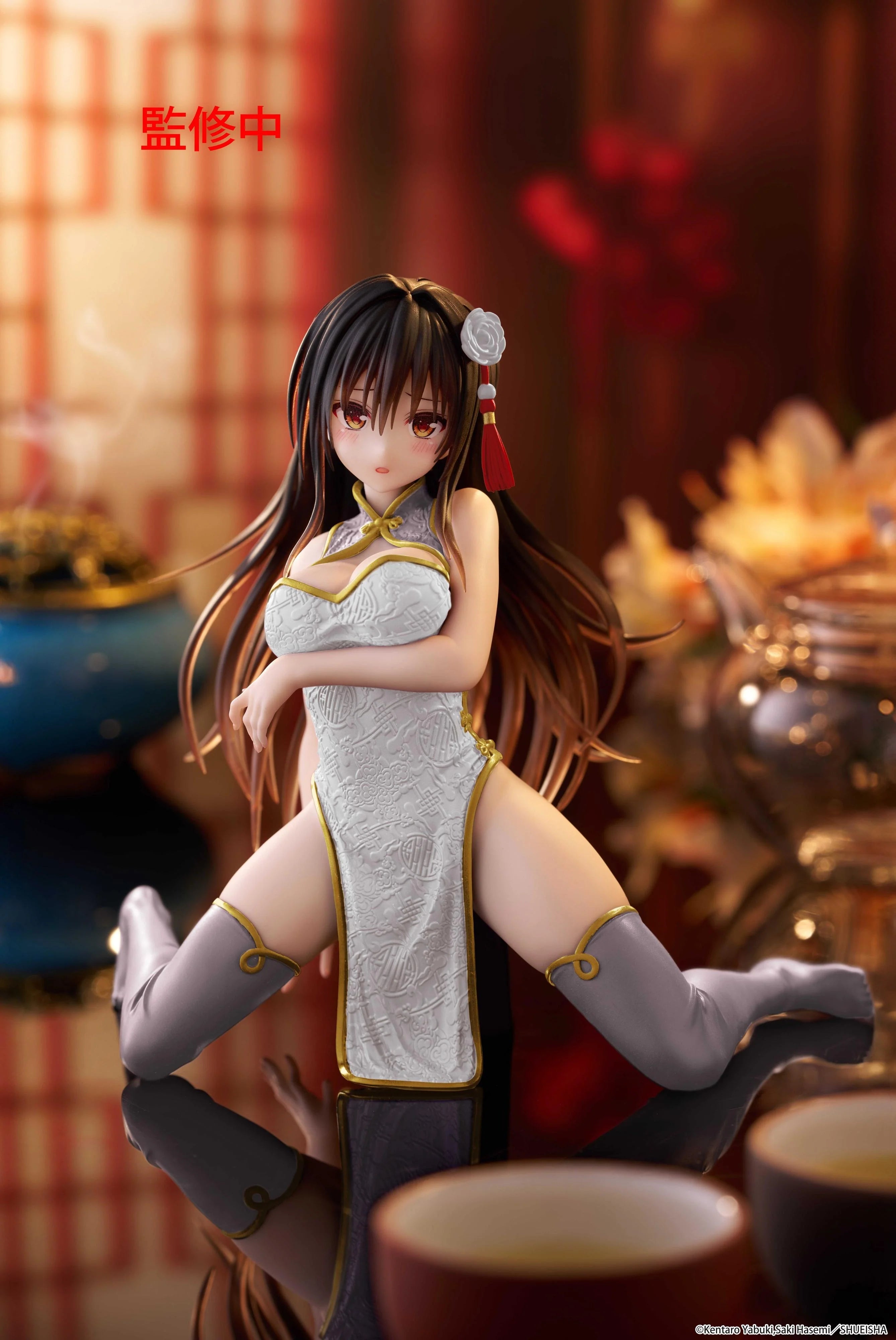 To Love-Ru Darkness - Yui Kotegawa (Chinese Dress Ver.) Desktop Cute Prize Figure TAITO