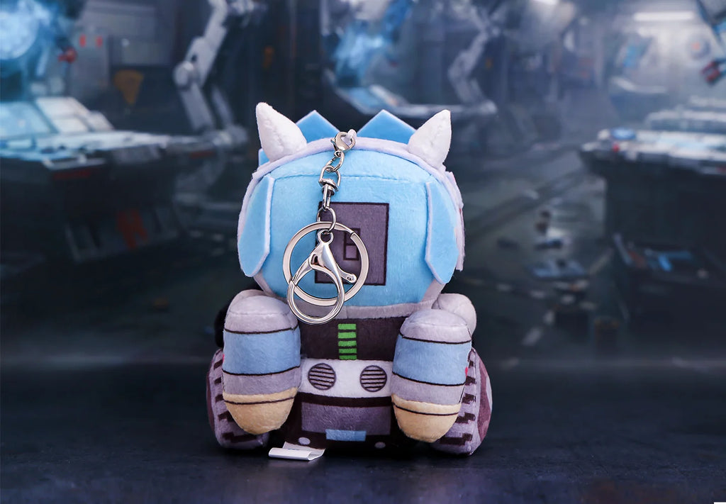 Goddess of Victory: Nikke - Mecha Shifty Doro＆ Choonsik KAKAO FRIENDS Collab Series Plush Keychain GNF TOYZ