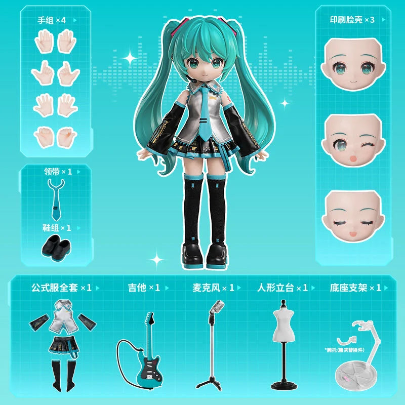Hatsune Miku - Hatsune Miku (Official Outfit Ver.) DaaLaMode Series Action Figure Blokees