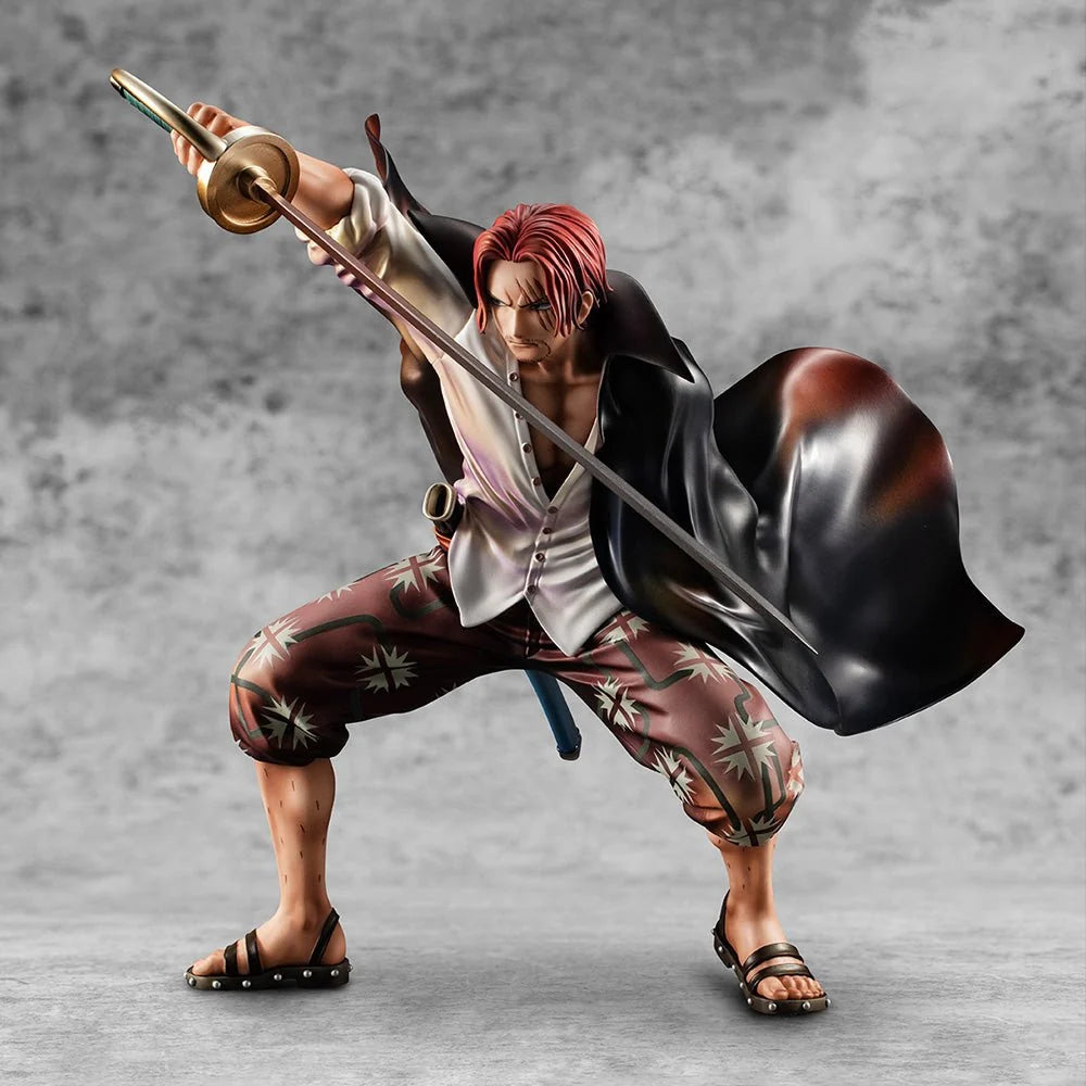 One Piece - Portrait of Pirates One Piece Playback Memories Red-Haired Shanks NON Scale Figure MegaHouse