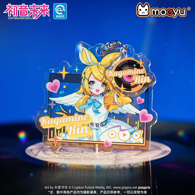 Vocaloid - Wings of the Synthwave Series Acrylic Keychain Moeyu