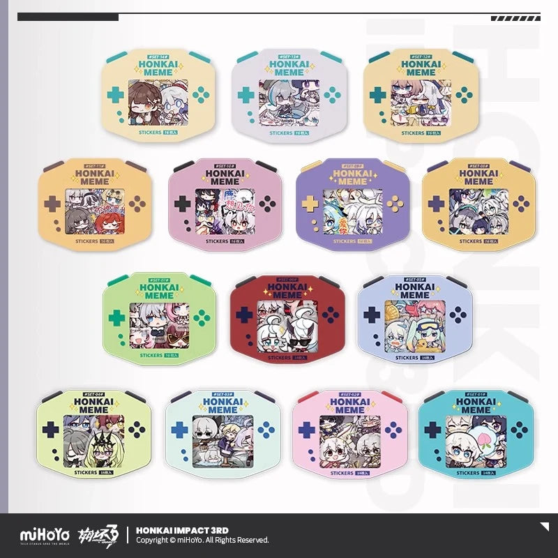 Honkai Impact 3rd - HONKAI MEME Sticker Set miHoYo