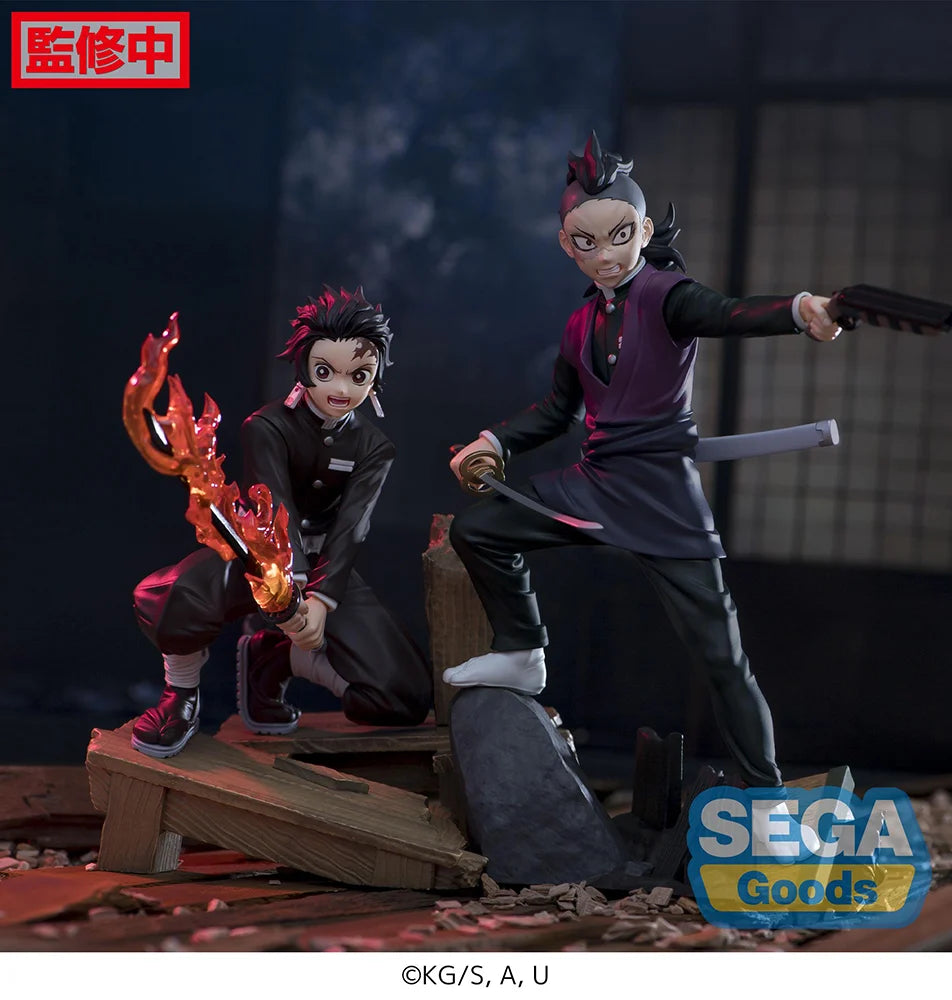 Demon Slayer: Kimetsu no Yaiba - Tanjiro Kamado & Genya Shinazugawa (Swordsmith Village Arc Ver.) Prize Figure SEGA
