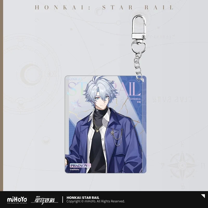 Honkai: Star Rail - Express Travel Notes Acrylic Keychain miHoYo